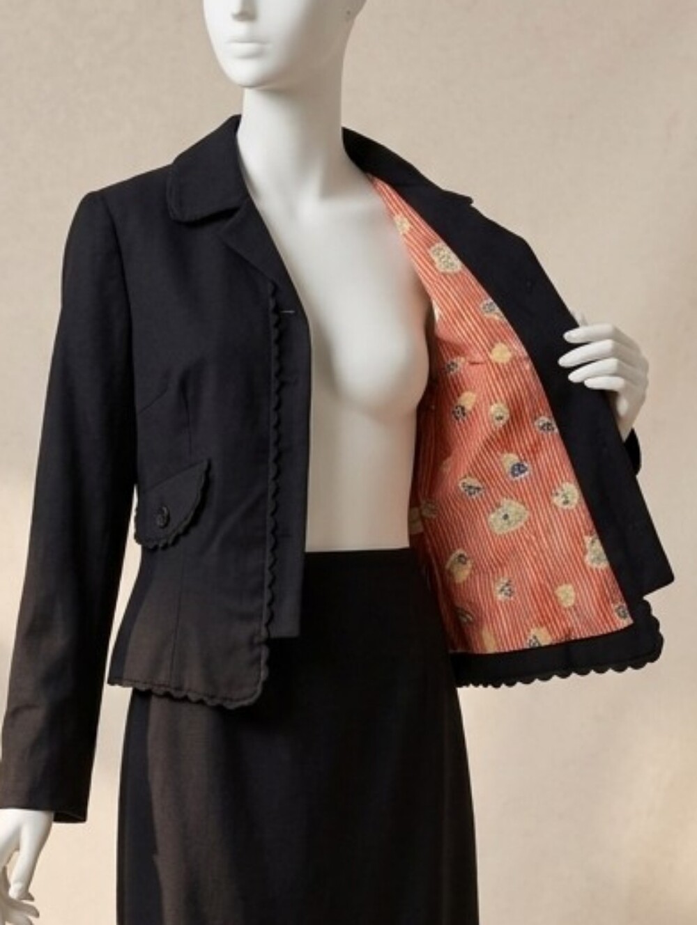 Marc Jacobs Daisy Buttons Front Blazer Jacket sz 12
